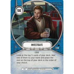 Star Wars Desiny Single - Investigate