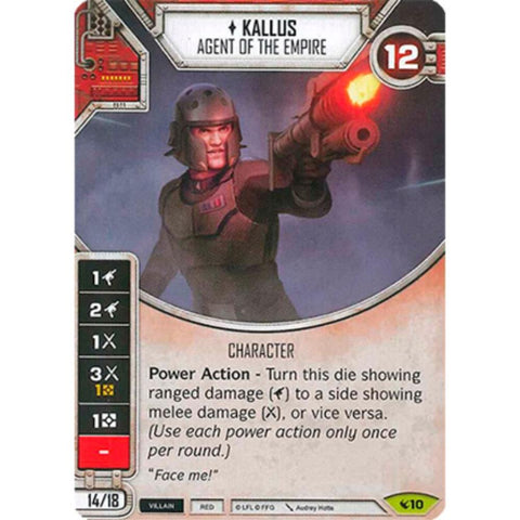 Star Wars Desiny Single - Kallus - Agent of the Empire