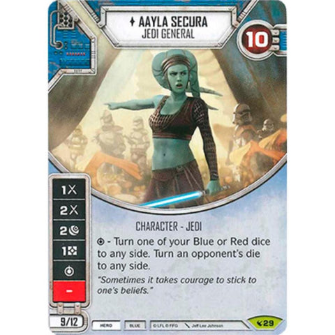 Star Wars Desiny Single - Aayla Secura - Jedi General