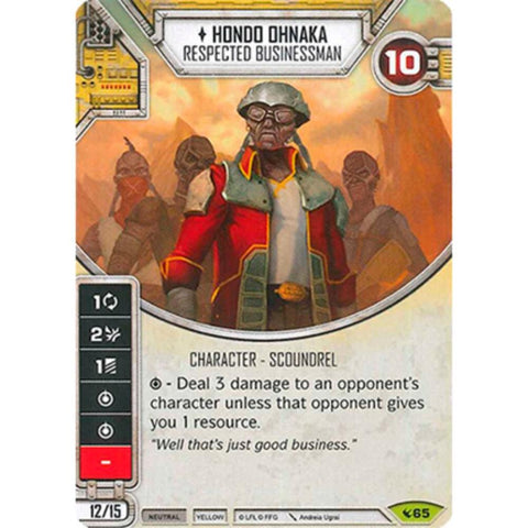Star Wars Desiny Single - Hondo Ohnaka - Respected Businessman