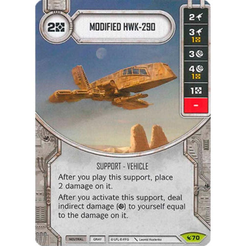 Star Wars Desiny Single - Modified HWK-290