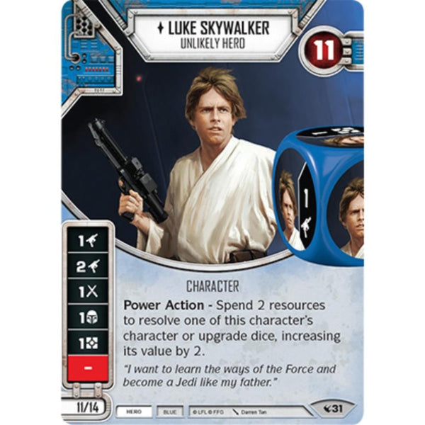 Star Wars Desiny Single - Luke Skywalker - Unlikely Hero