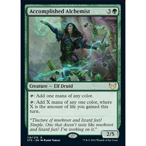 Magic Single - Accomplished Alchemist (Foil)