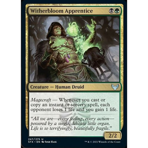 Magic Single - Witherbloom Apprentice