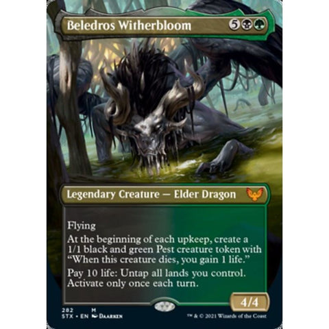 Magic Single - Beledros Witherbloom (Borderless) (Foil)