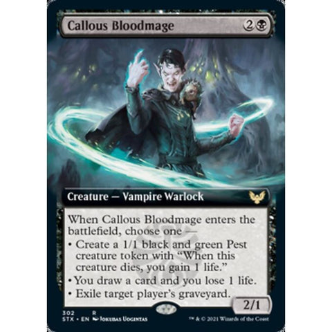 Magic Single - Callous Bloodmage (Extended Art)