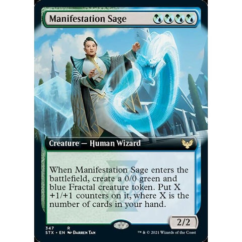 Magic Single - Manifestation Sage (Foil) (Extended Art)