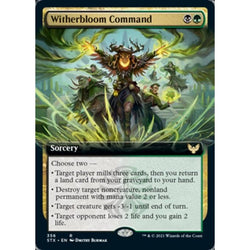 Magic Single - Witherbloom Command (Foil) (Extended Art)