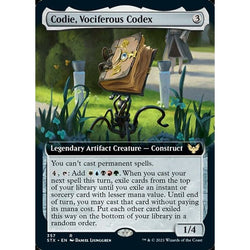 Magic Single - Codie, Vociferous Codex (Foil) (Extended Art)