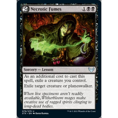 Magic Single - Necrotic Fumes (Foil)